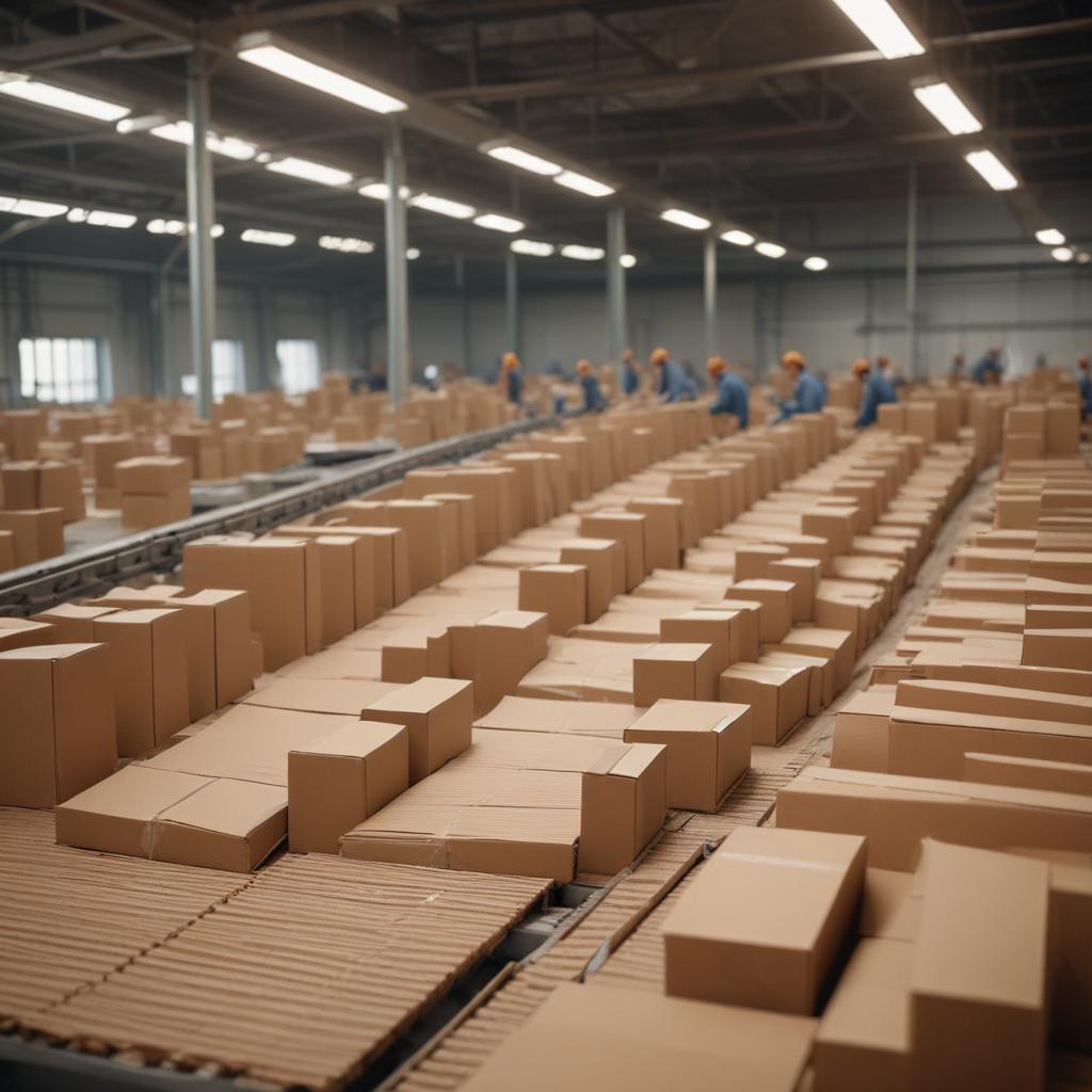 Производство упаковок и коробок из гофрокартона